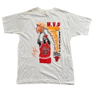 Bootleg Michael Jordan Mvp T Shirt White Size Xl